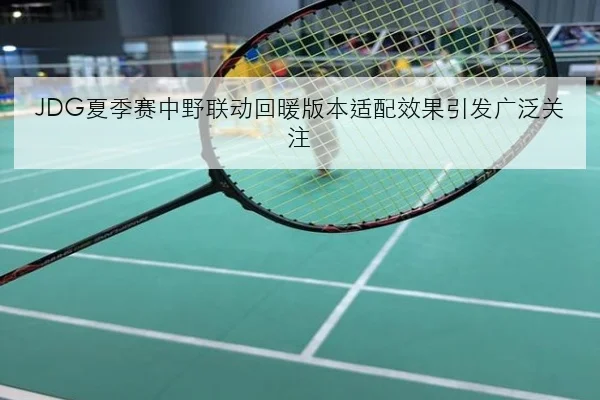 JDG夏季赛中野联动回暖版本适配效果引发广泛关注